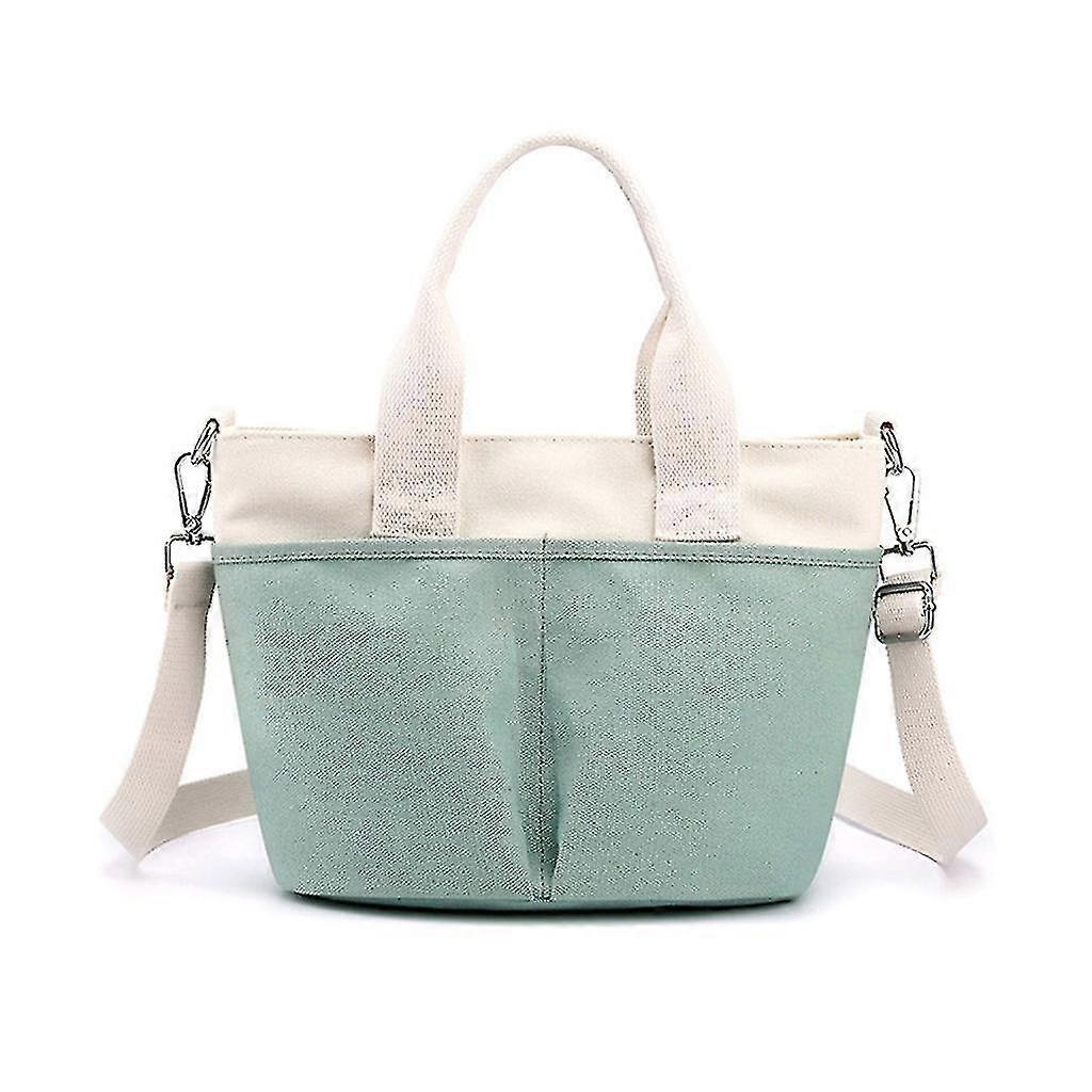 Axelväskor För Kvinnor Flickor Mode Canvas Satchel Väska Shopping Väska Handväska