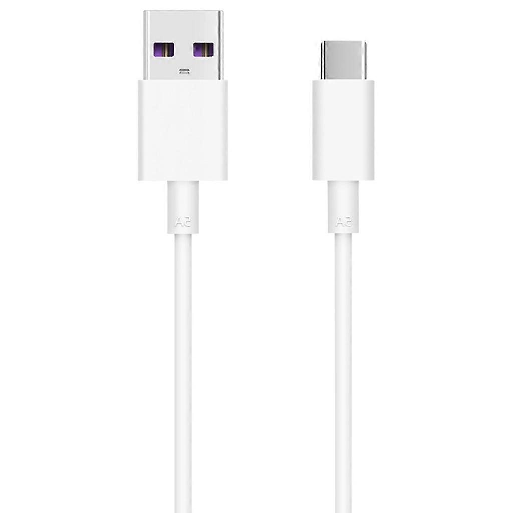 1m/3.2ft Male USB to Male Type C Power Cable 5A Fast Charging Cord Data Wire