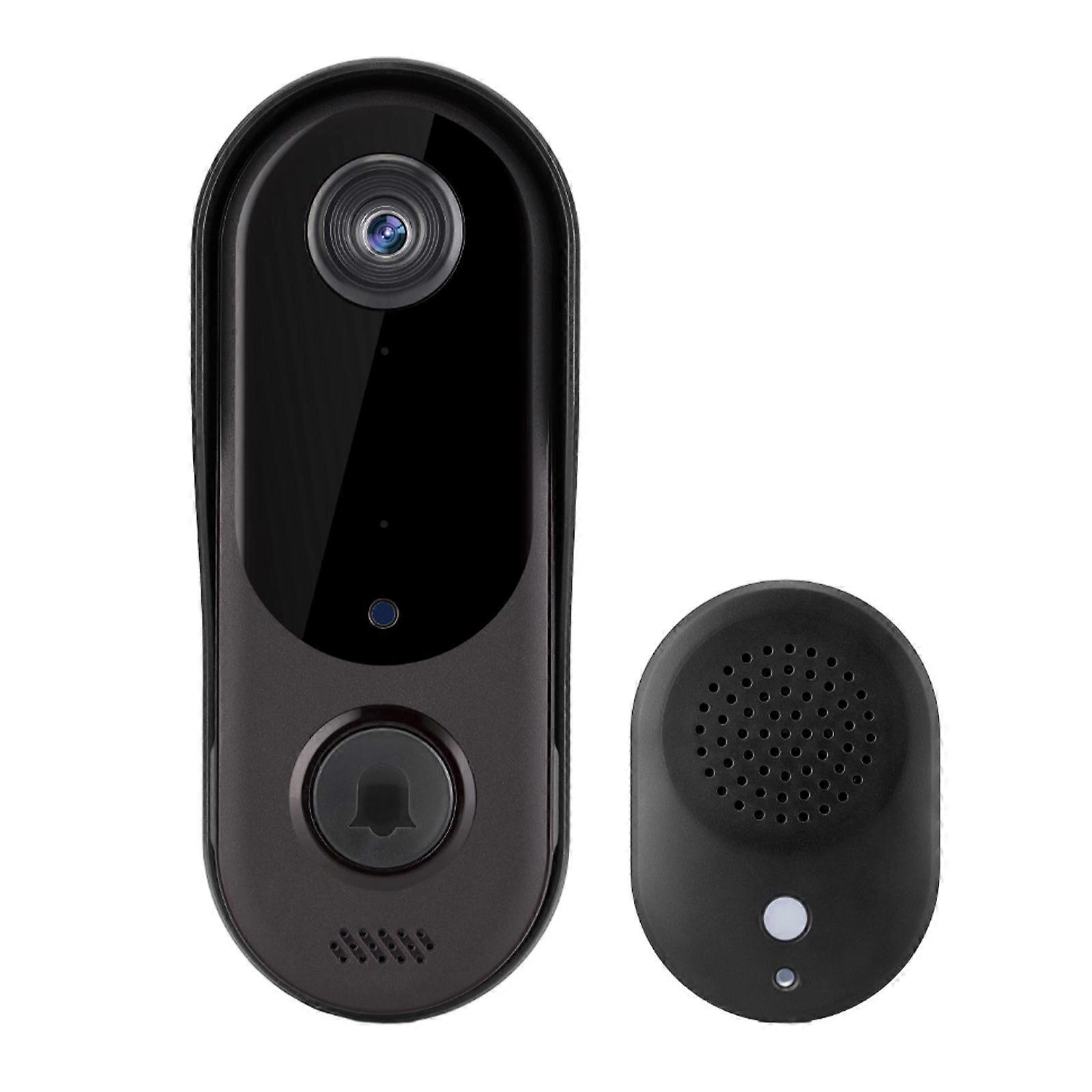 Low Power Consumption WI-FI Wireless Video Doorbell, Intelligent APP Remote Intercom Video Doorbell PIR Motion Detection