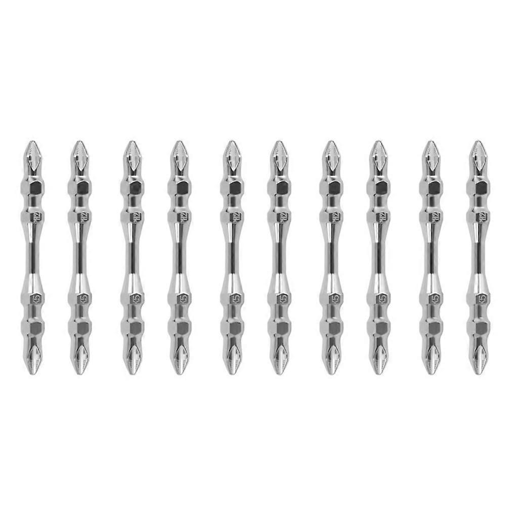 10x Professional Magnetic Screwdriver Drill Bit 65mm100mm Strong Magnetism Bits