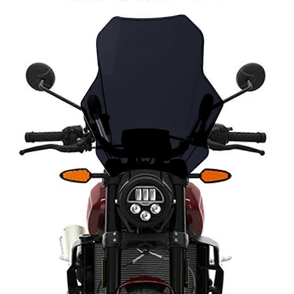 インドのFTR 1200 Sインディアン2021、2022、2023 FTR1200Sオートバイのフロントガラスウィンドディフレクターフロントガラスフェアリングバッフルカバーに適しています