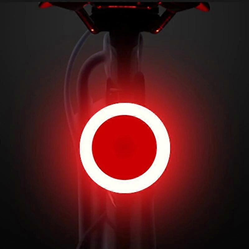 Bicycle Bike Light Multi Lighting Modes LED Taillight Rear Tail Safety Warning Cycling USB rechargeable Flashlight for seatpost