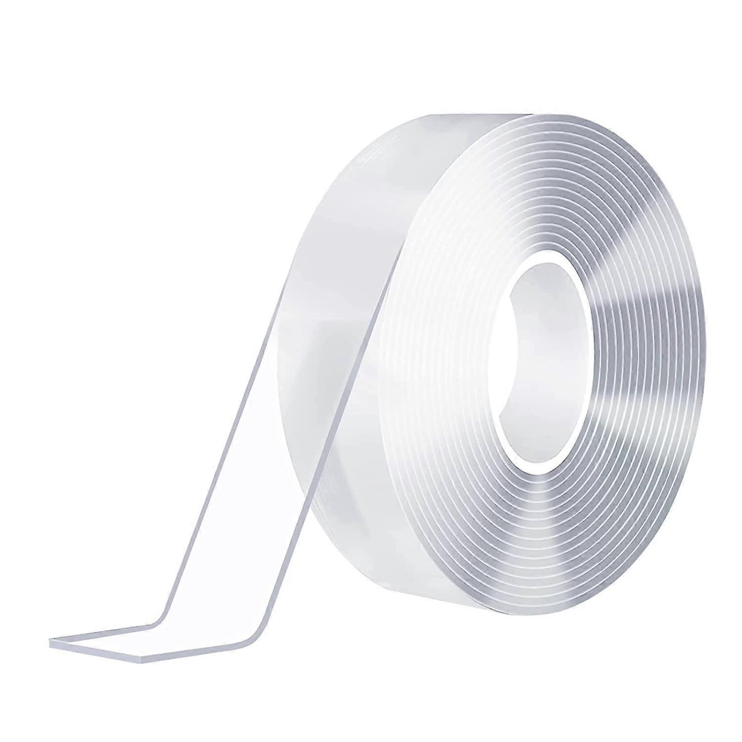 Clear Double Sided Mounting Tape Heavy Duty Multipurpose Removable Adhesive Super Sticky Nano Tape