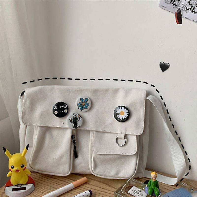 Sac à Bandoulière Femme – Grande Capacité, Simple Et Tendance – En Tissu