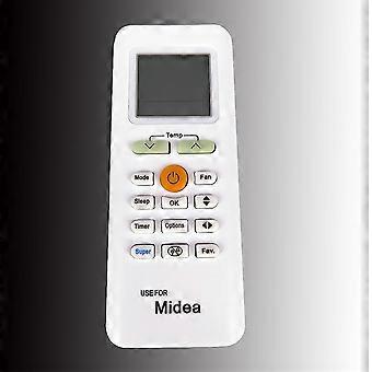 Air Cnoditioning Remote Control For Midea Rg70a/bgef Rg70 Abgef Rg70e/bgef Ac Controller - Z