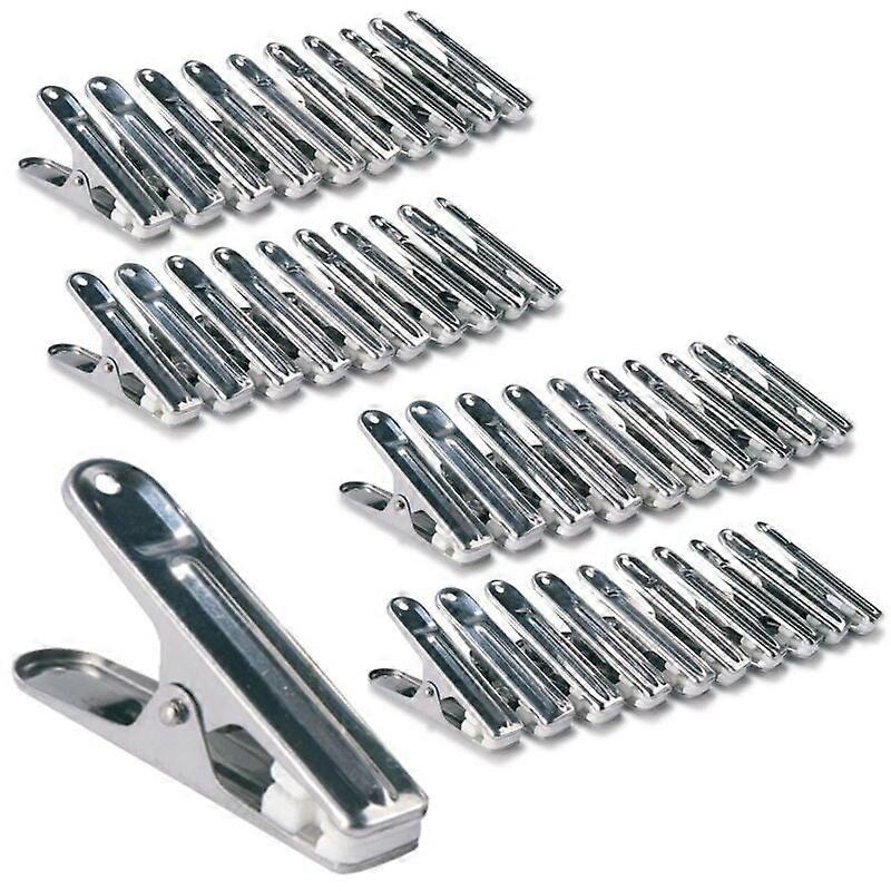 40 stainless steel clothespins, unbreakable, indestructible clips, do not rust
