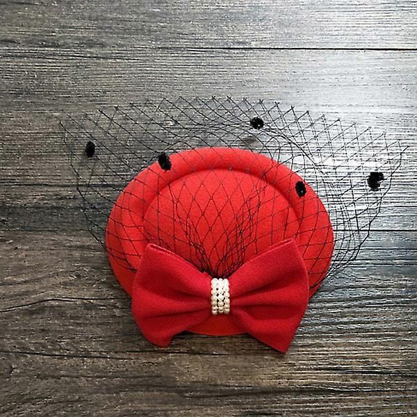 Sexy elegant dress cap [red]