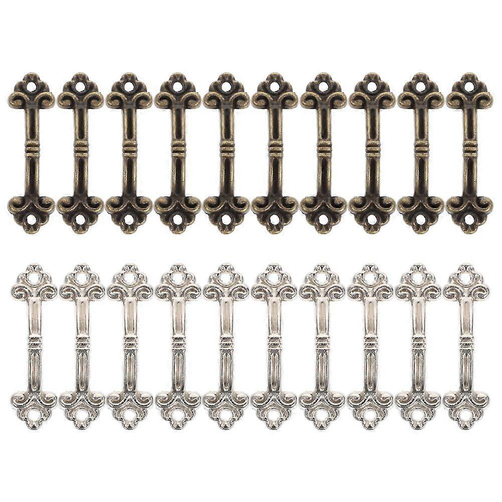 20pcs Gift Box Small Knobs Replacement Jewelry Box Drawer Handles Pulling Handles