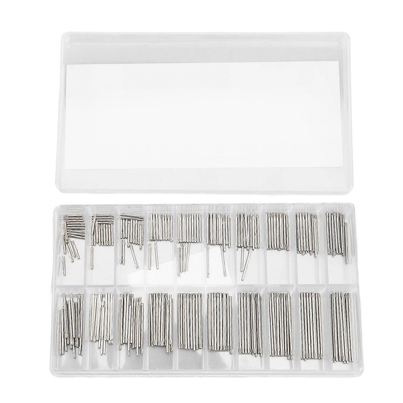 Versatile Watch Repair Kit: 300PCS Stainless Steel Double Head Spring Bars for Strap Adjustment