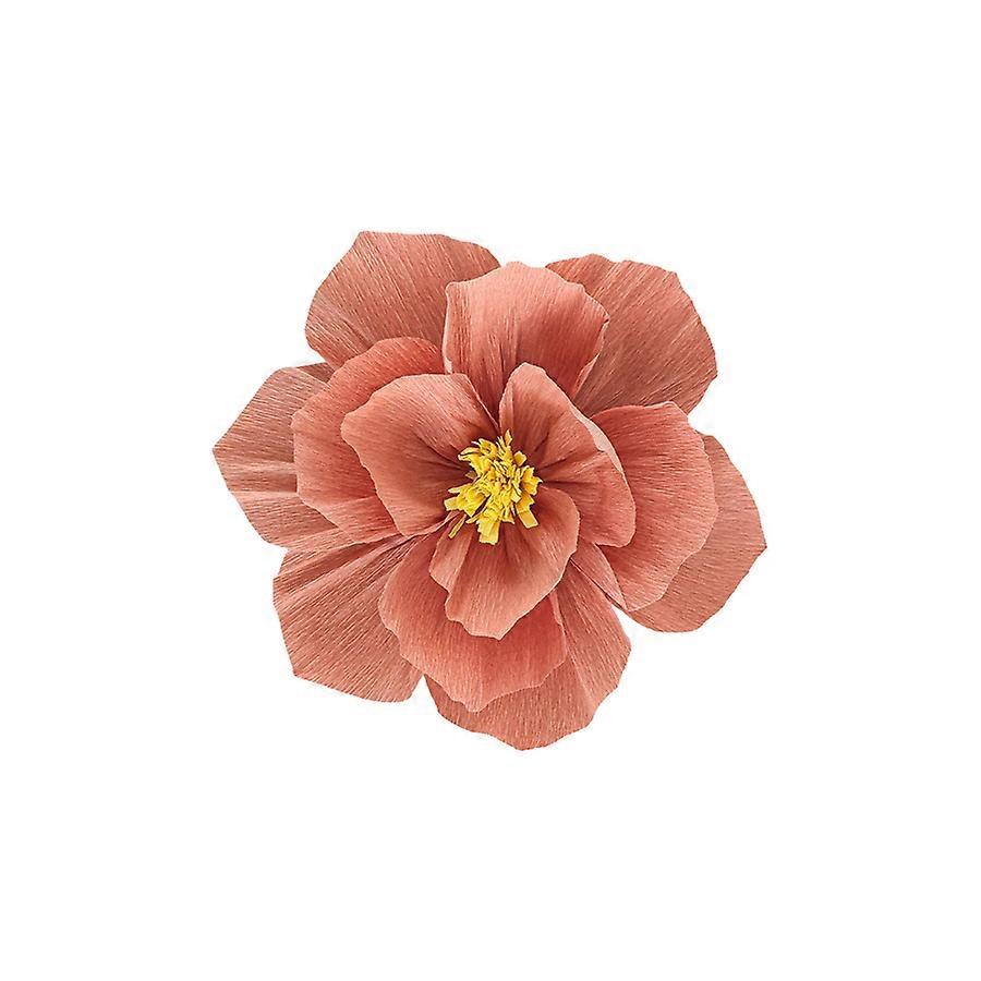 Décor de mariage : ensemble de fleurs en papier crépon