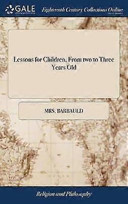 Lessons for Children From two to Three Years Old
