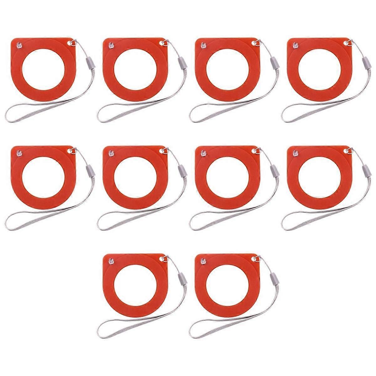 10PC Car Key ECU Test Coil Checker Auto Lock Inspection Loop Induction Signal Detection Card Diagnostic Repair Tool