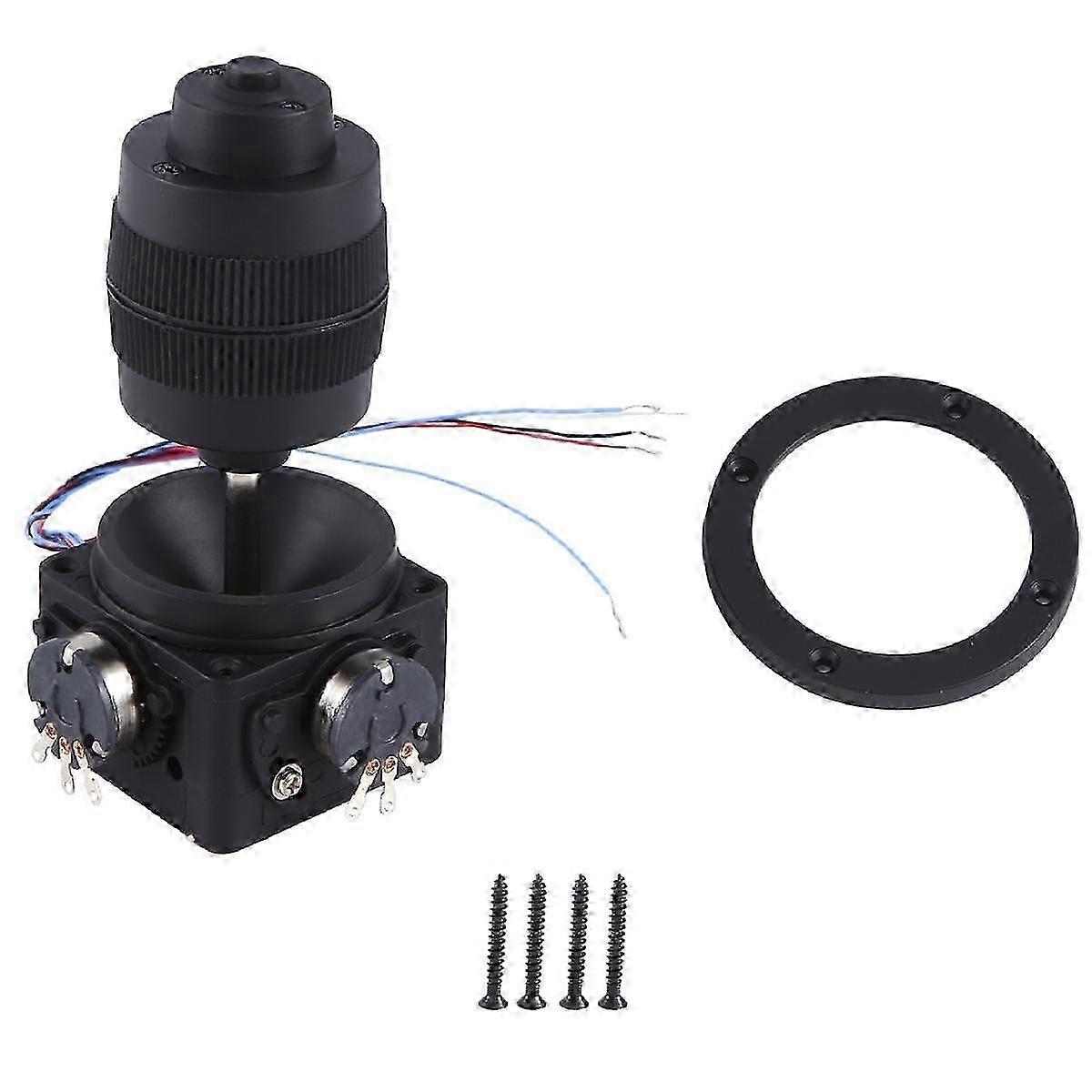 4-Axis Joystick Potentiometer Button compatible -D400A-R4 10K 4D Controller with Wire compatible Ind