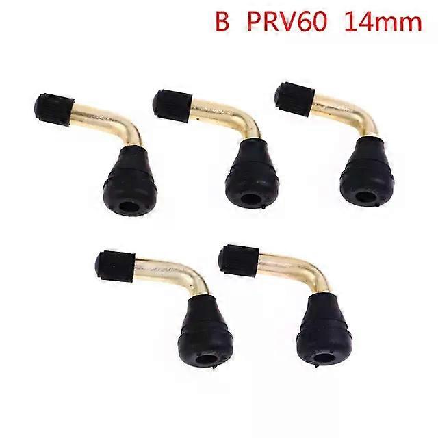 5pcs Motorcycle Tubeless Tire Valve Stems Right Angle 90 Degrees Pull-In Valve Core Tool for Auto Scooter Valve Stems w/ Cap MAXP