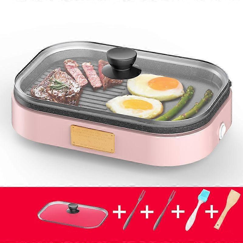 900W Electric Baking Pan Frying and Baking Machine Flat Bottom Frying Pan Kitchen Supplies for Family