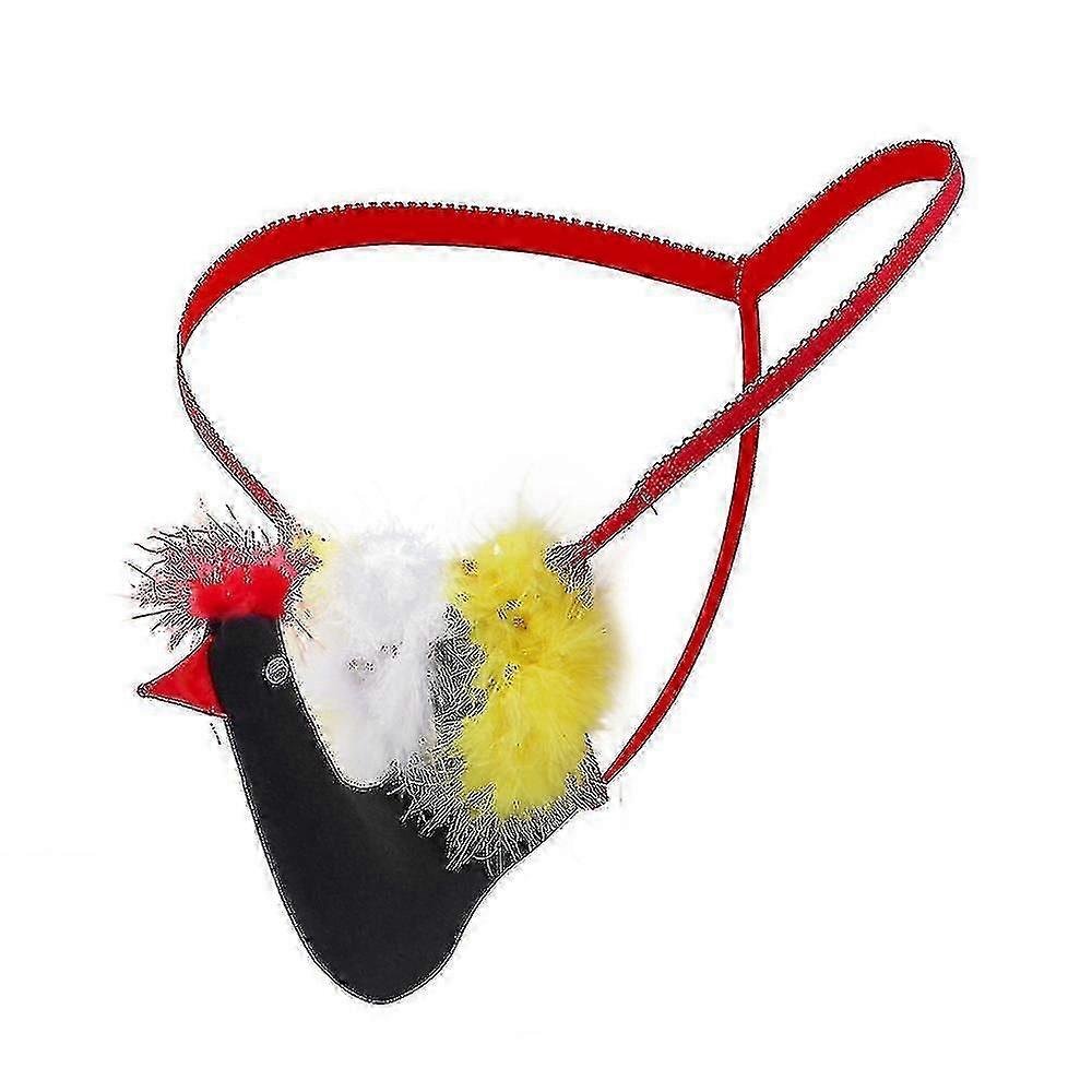 Hommes Sexy Nouveauté Drôles d'Oiseaux Strings Bulge Pouch G-strings Sous-vêtements T-back Underpants