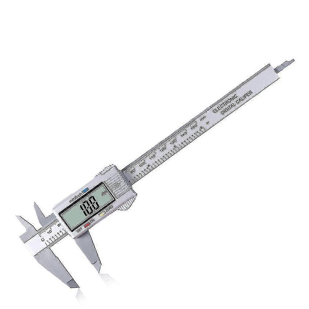 Vernier Caliper Electronic Carbon Digital Lcd Caliper Mini Measuring Instrument Tools Micrometer Calipers Tool (2pcs)
