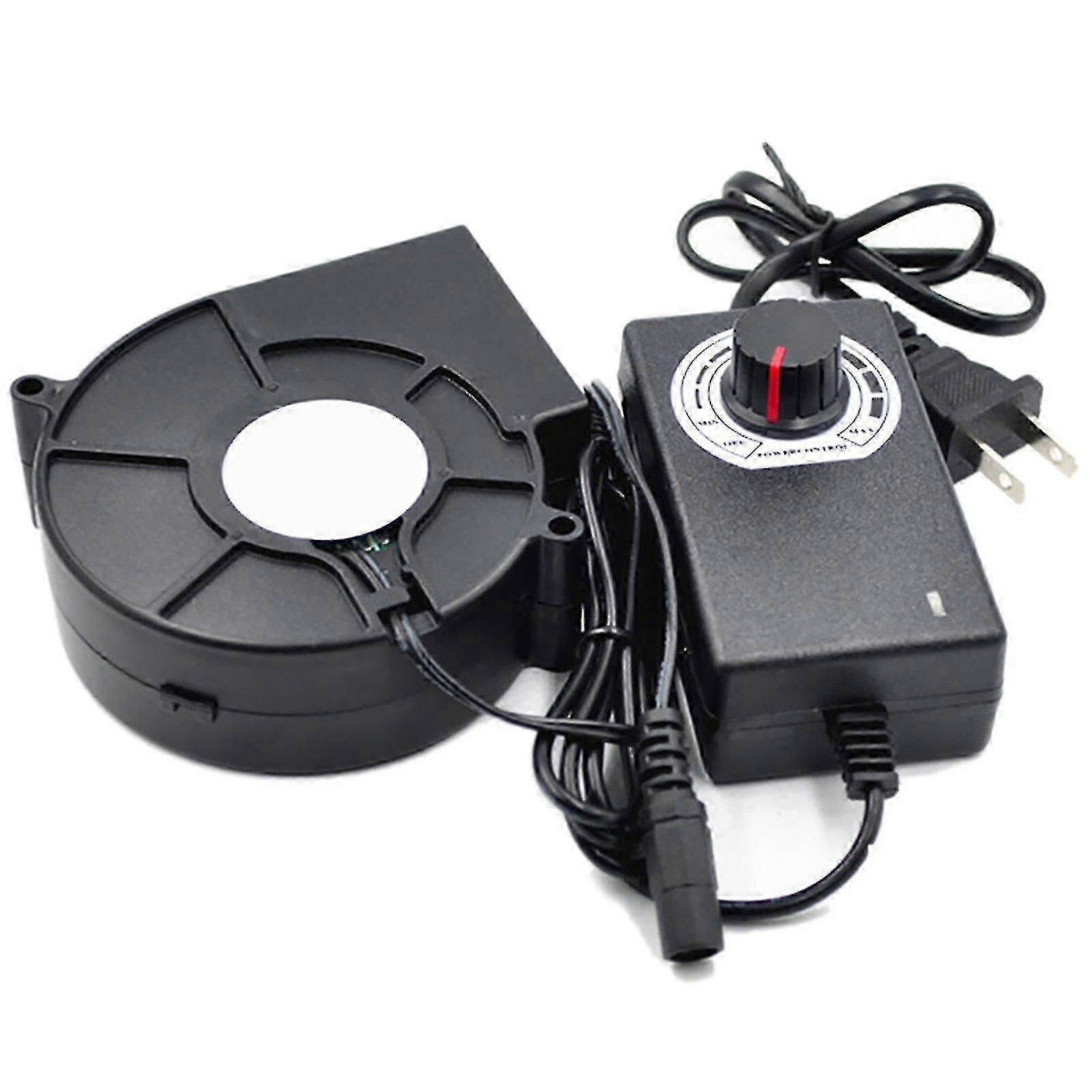 בלאק פריידי 97 מ"מ x 33 מ"מ מאוורר מפוח אוויר עם בקר מהירות תואם רוח חזקה ארון כיריים אגזוז עשן מאוורר מופעל AC 9733 תואם עשה זאת בעצמך