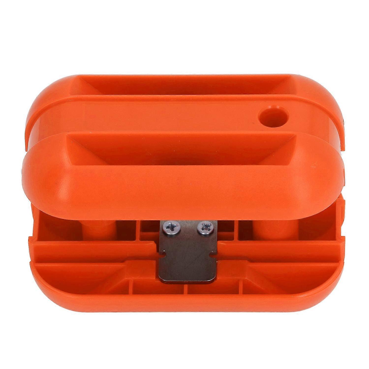 Edge Banding Trimmer Machine Manual Woodworking Trimming Tool with Carbon Steel Blade Orange