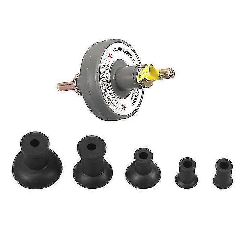 Pro Electric Valve Lapping & Grinding Tool with 5 Suction Plates for Car Repair