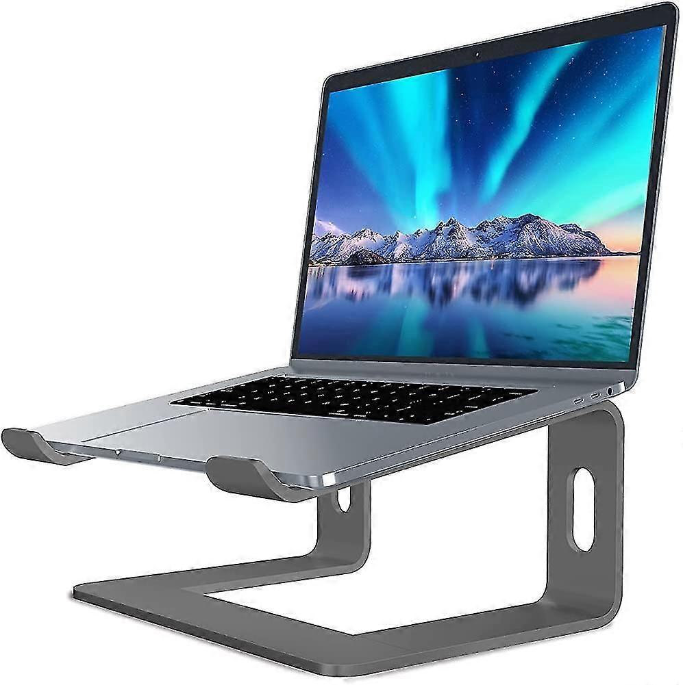 Supporto per laptop in alluminio per scrivania compatibile con Mac Macbook Pro Air Apple