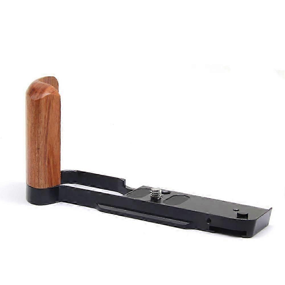 Quick Release L Plate Wooden Side Handle Bracket Handgrip for ZFC Digital Camera Tripod Accessories
