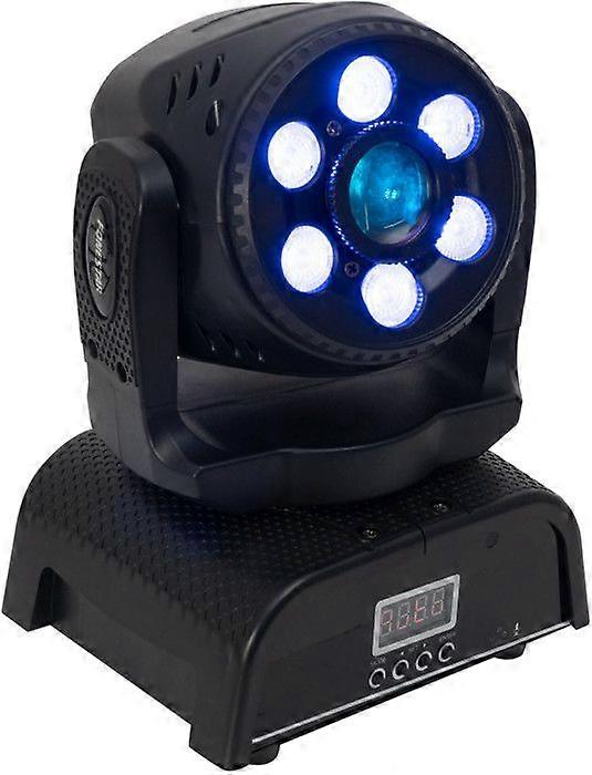 LED Spot Wash DMX RGBW+W LED Rörligt huvud DMX RGBW+W