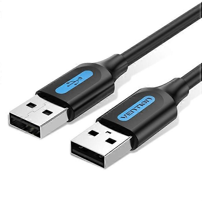 USB 2.0 kábel - Vention - Cojbd - 1M - čierny - USB samec-samec