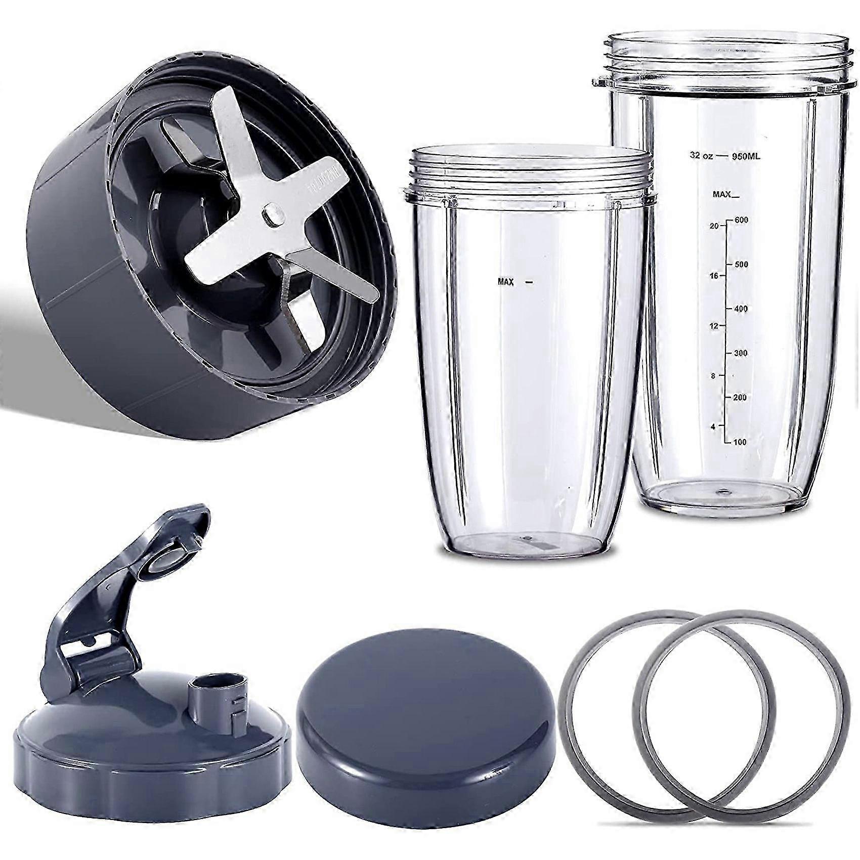 600W/900W/PRO Blender for Professional Use with Extractor Blade and Large 32Oz and 24Oz Cups