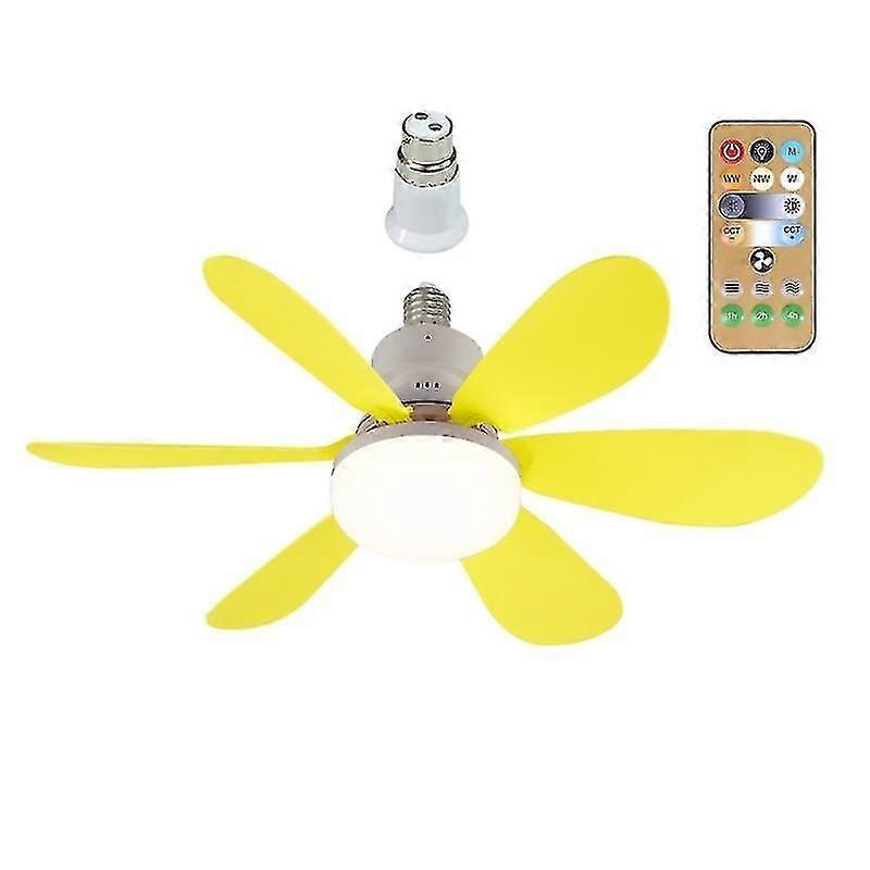 E27 Modern Reversible Ceiling Fan Light 40w Bedroom Remote Control Fan Light