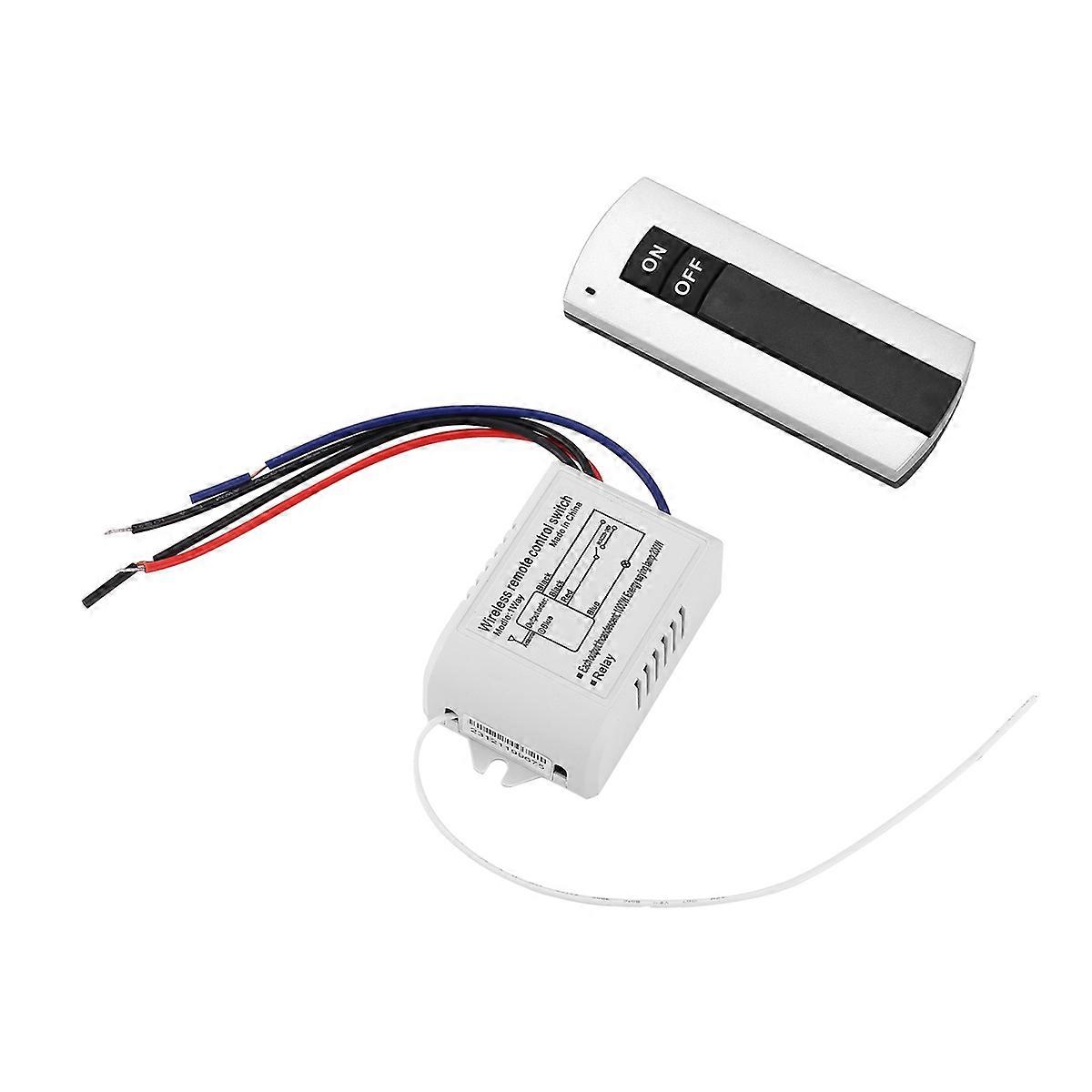 Channel with Digital Transmitter Switch Receiver Remote Light Lamp