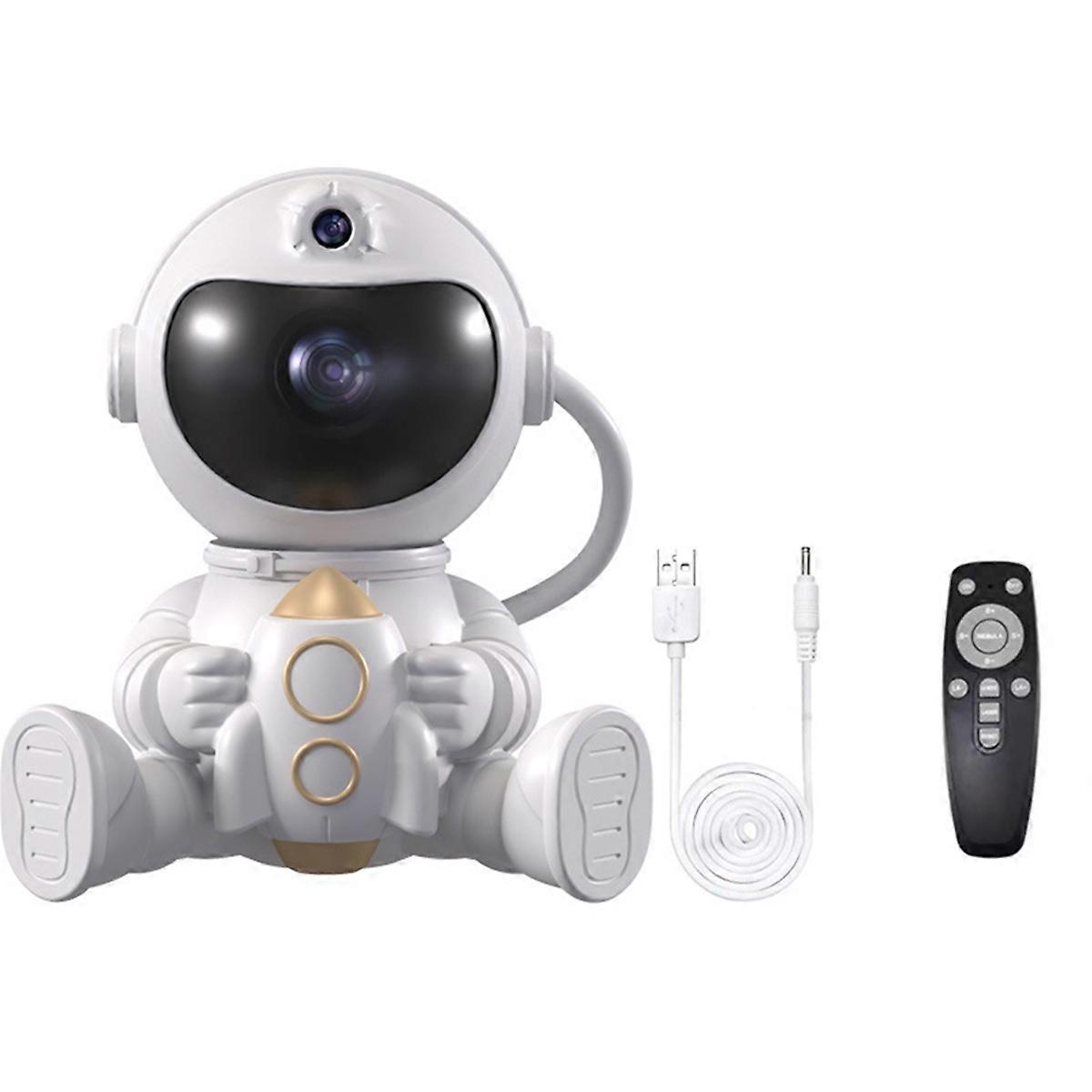 New LED Star Galaxies Projector Night Light Astronaut Porjectors Lamp