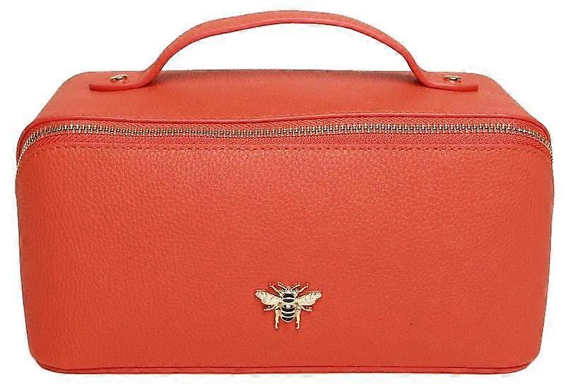 Alice Wheeler London Luxury Train Case - Orange