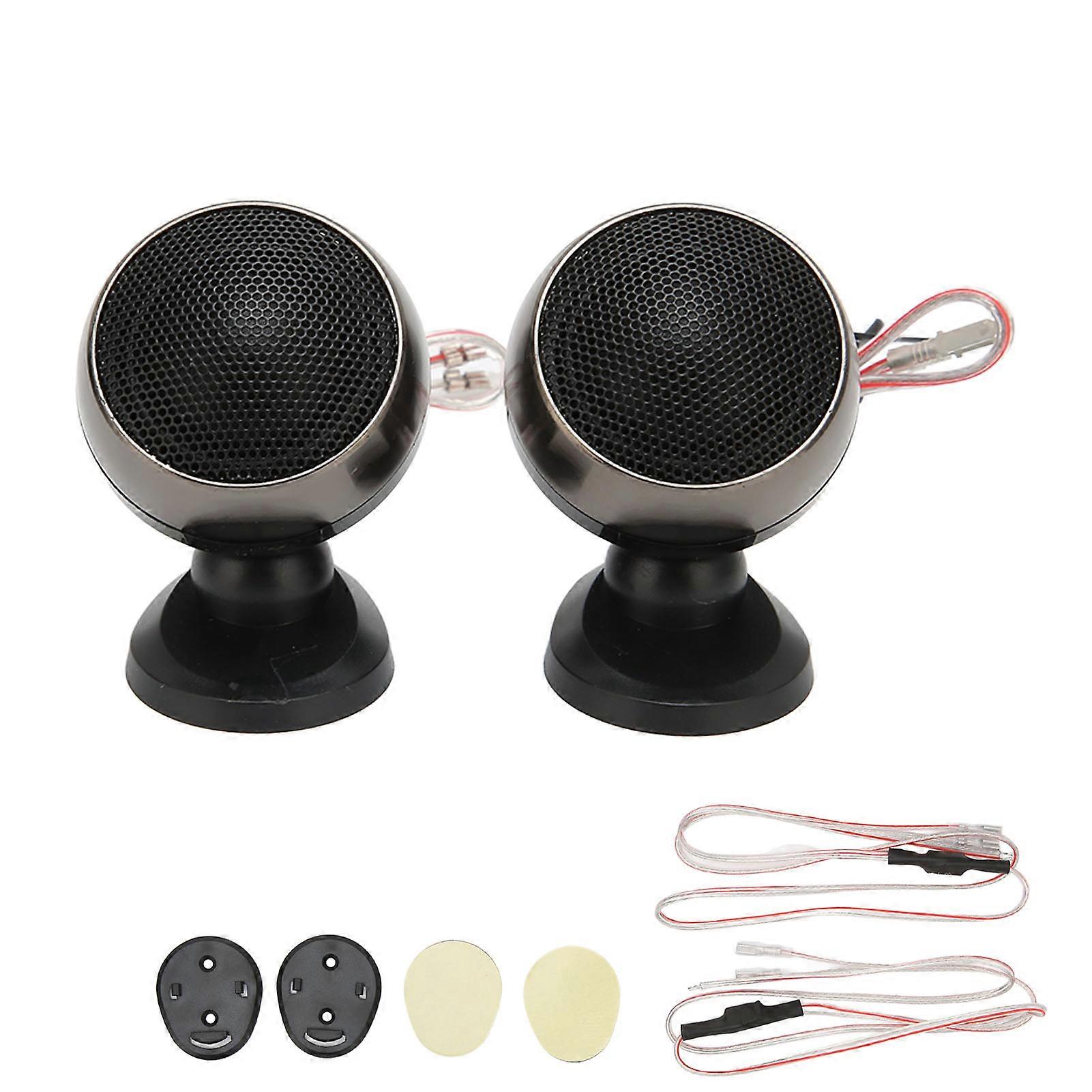 25mm Car Dome Tweeter Loudspeaker Built in Capacitor 120W‑150W 4OHM 2KHz‑22KHz for Car Audio Systems