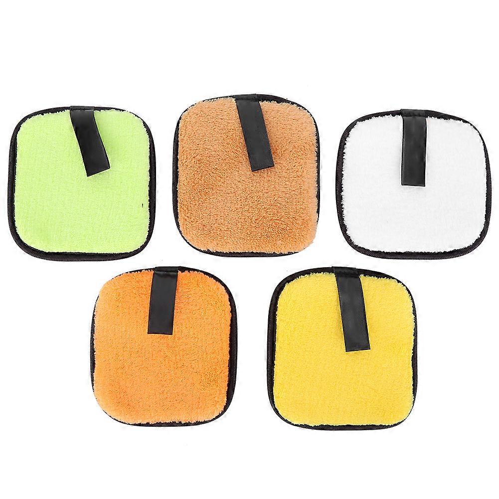 MAANGE Multi-Function Double-Sided Face Cleaning Sponge Puff Facial Cleansing Tool 5Pcs