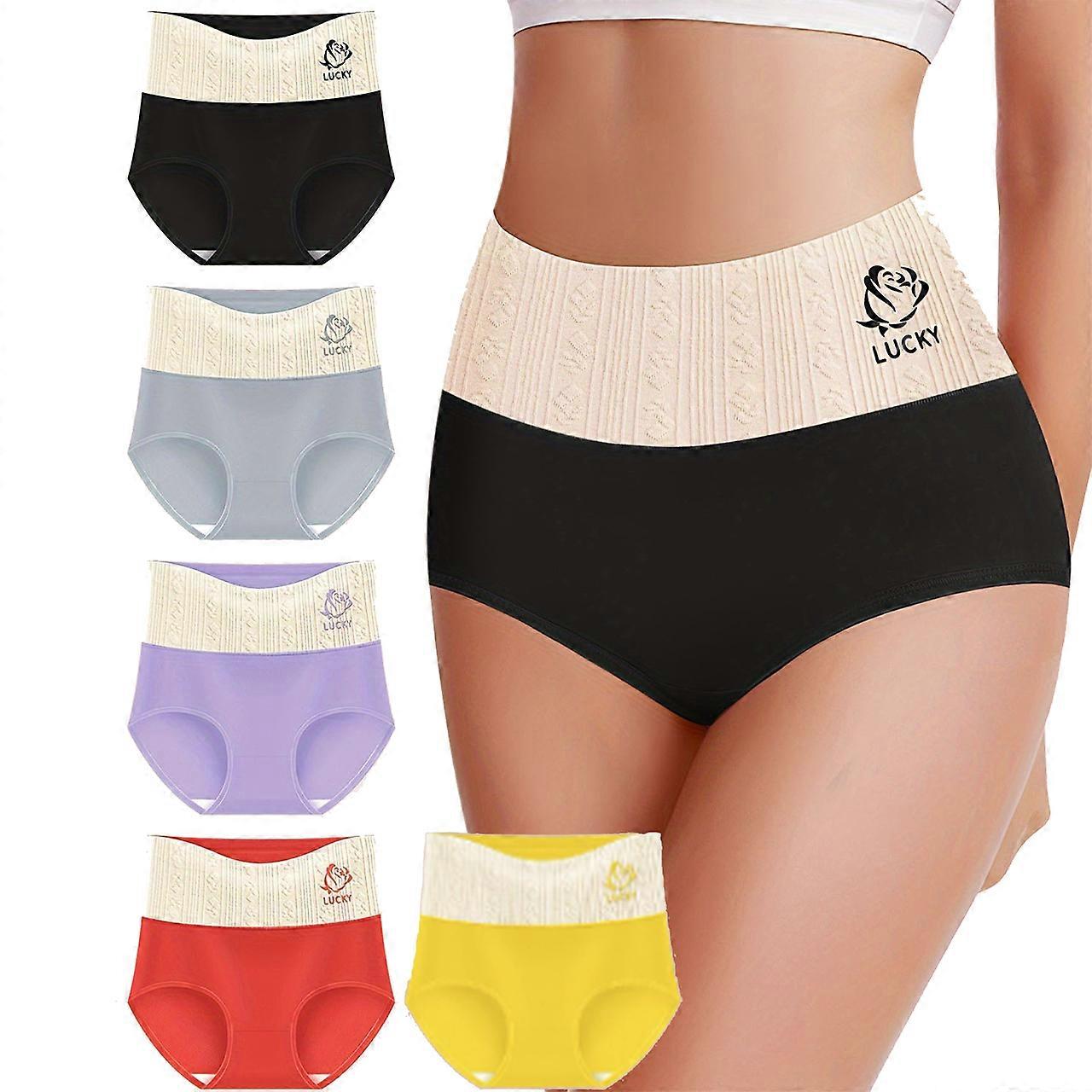 Regular Size Underwaer, 3PCS Belly Contracting Briefs Comfortable Stitching Underwear Stretch, Single Item Multi - pack
