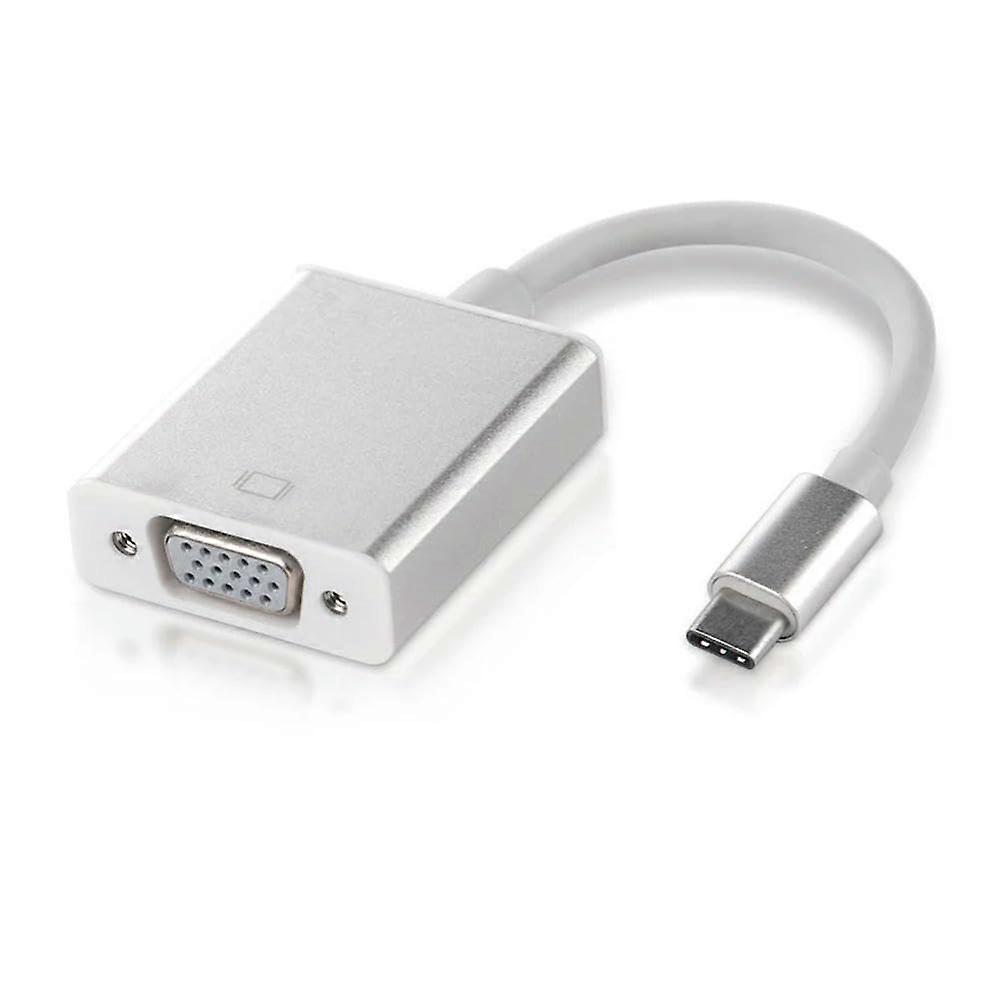for USB C Type C USB-C to VGA Cable Adapter 10Gbps for 12 Inch Chromebook Pixel 950XL