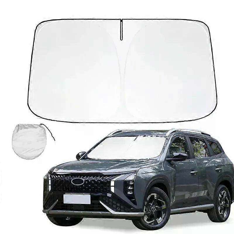 Windshield Sun Shade for Hyundai IX35 2016-2021 Sunshade Window Sun Visor Protector Foldable Blocks UV Rays Keep Your Car Cooler