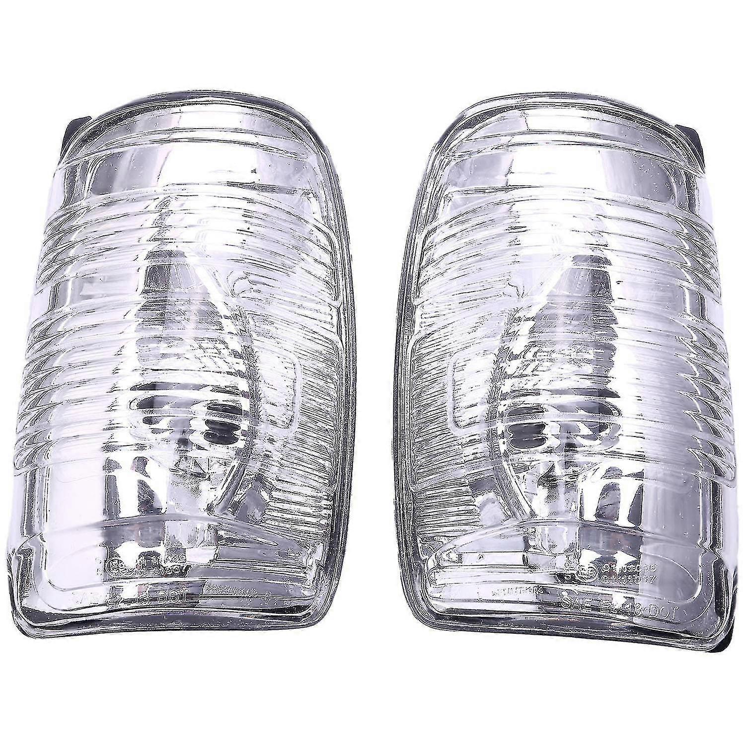 Clear Indicator Lenses for Right and Left Door Wings of Transit Mk8 Models from 2014 and onwards