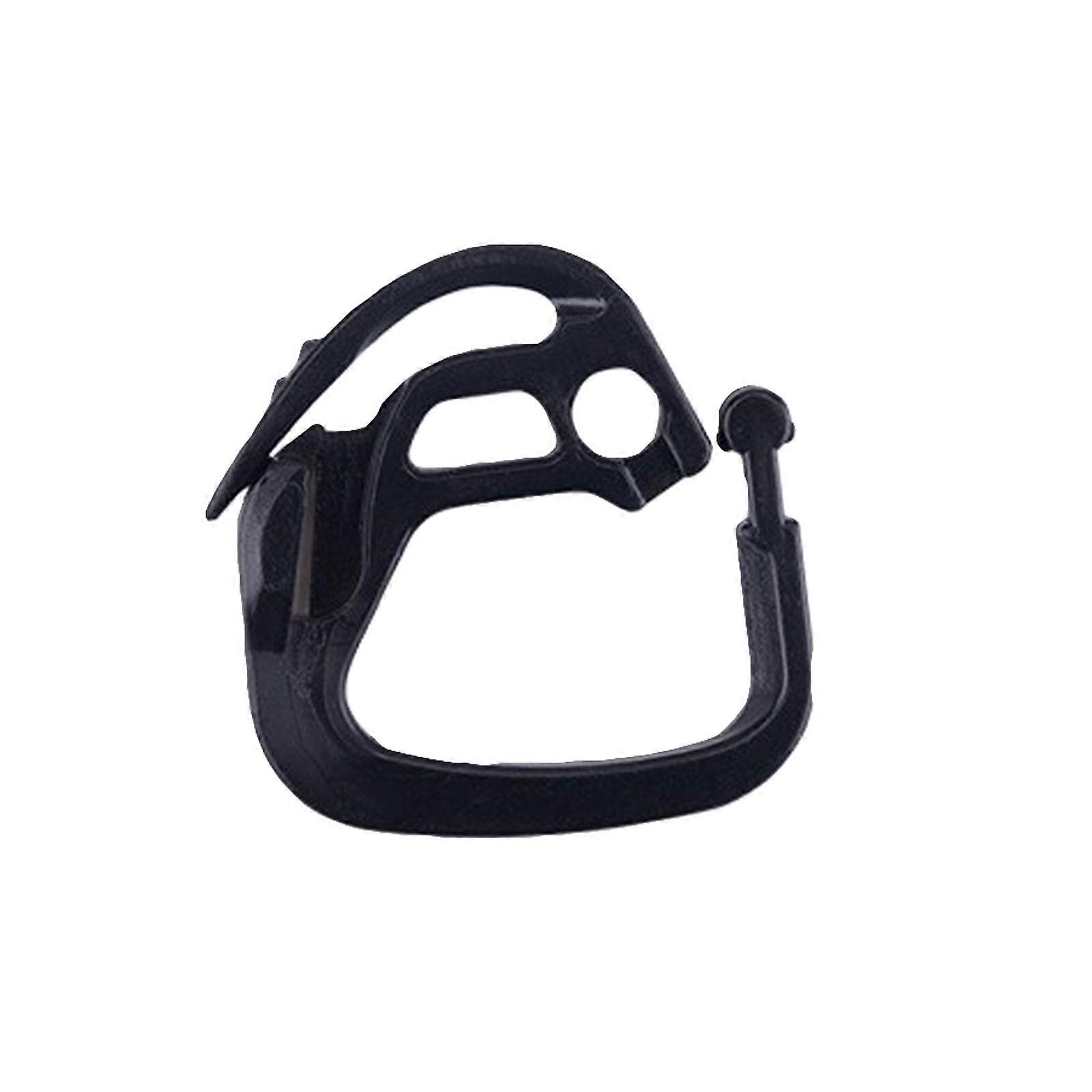 Outdoor Shade Net Hook, Stretchable DIY Shade Net Hook, Black Alloy Plastic Greenhouse DIY Stretchable Shade Net Hook Family Camping