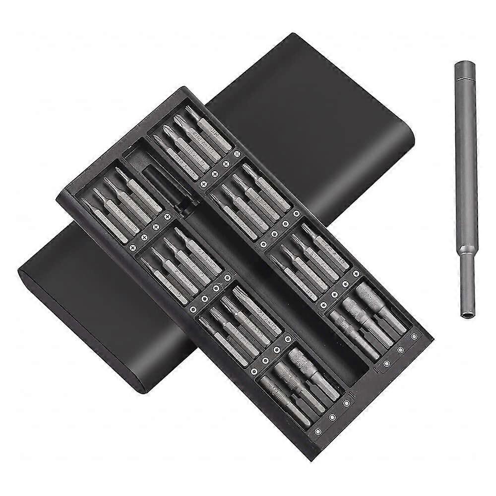 Brand New 25pcs Magnetic Screwdriver Driver Bits Set Includes Slotted/Phillips/Torx Mini Precision Screwdriver Replaceable