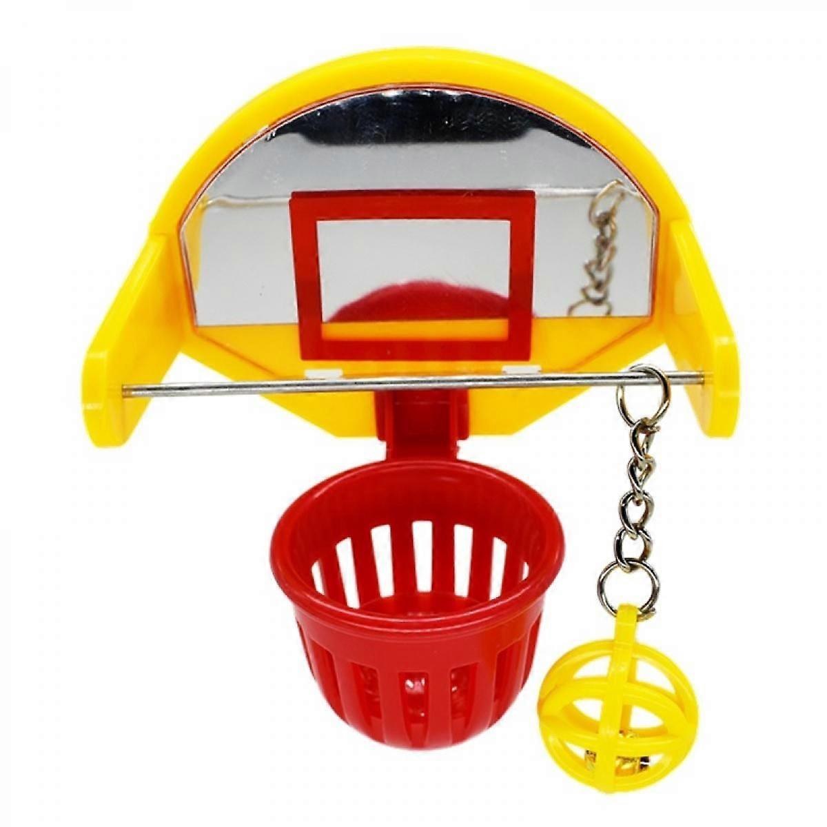 YRKJ Parrot bird toy training shooting tiger skin peony Xuanfeng chewing intellectual toy