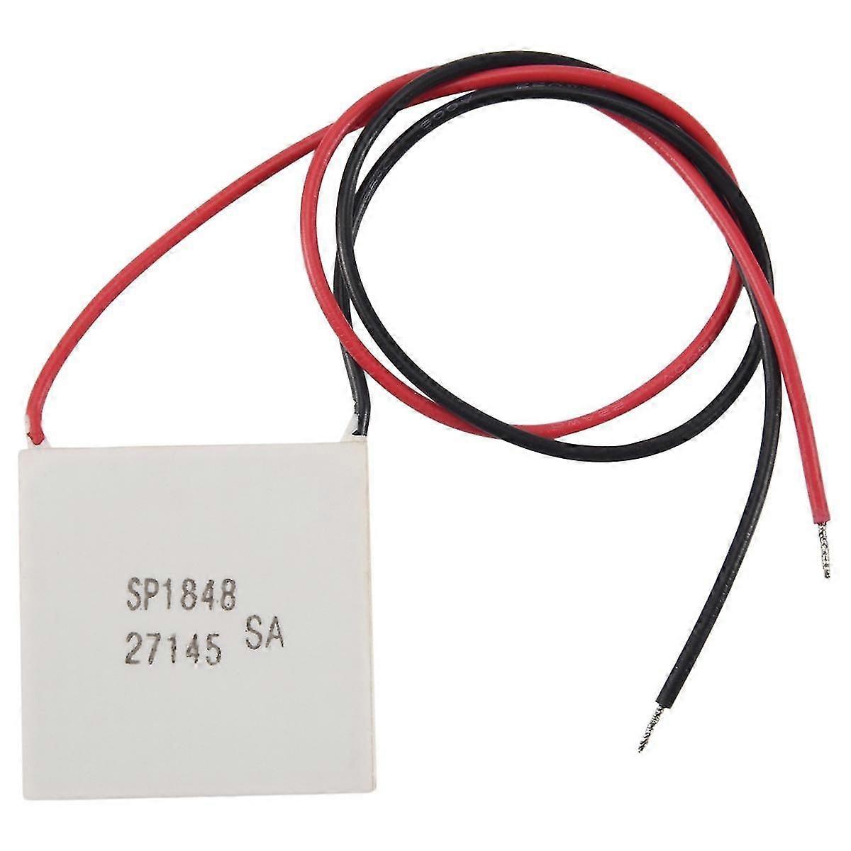 Thermoelectric Peltier Module, High Temperature Thermoelectric Power Generator Peltier TEG 150Celsius,White 40X40mm