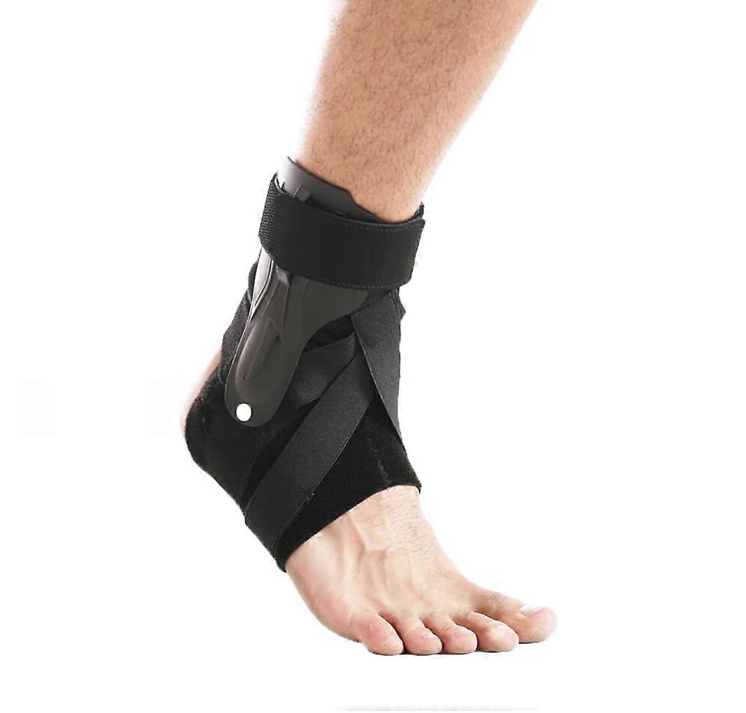Ankle Brace with Splint for Kids, Ankle Adjustable Stabilizer Breathable Compression for Sprain