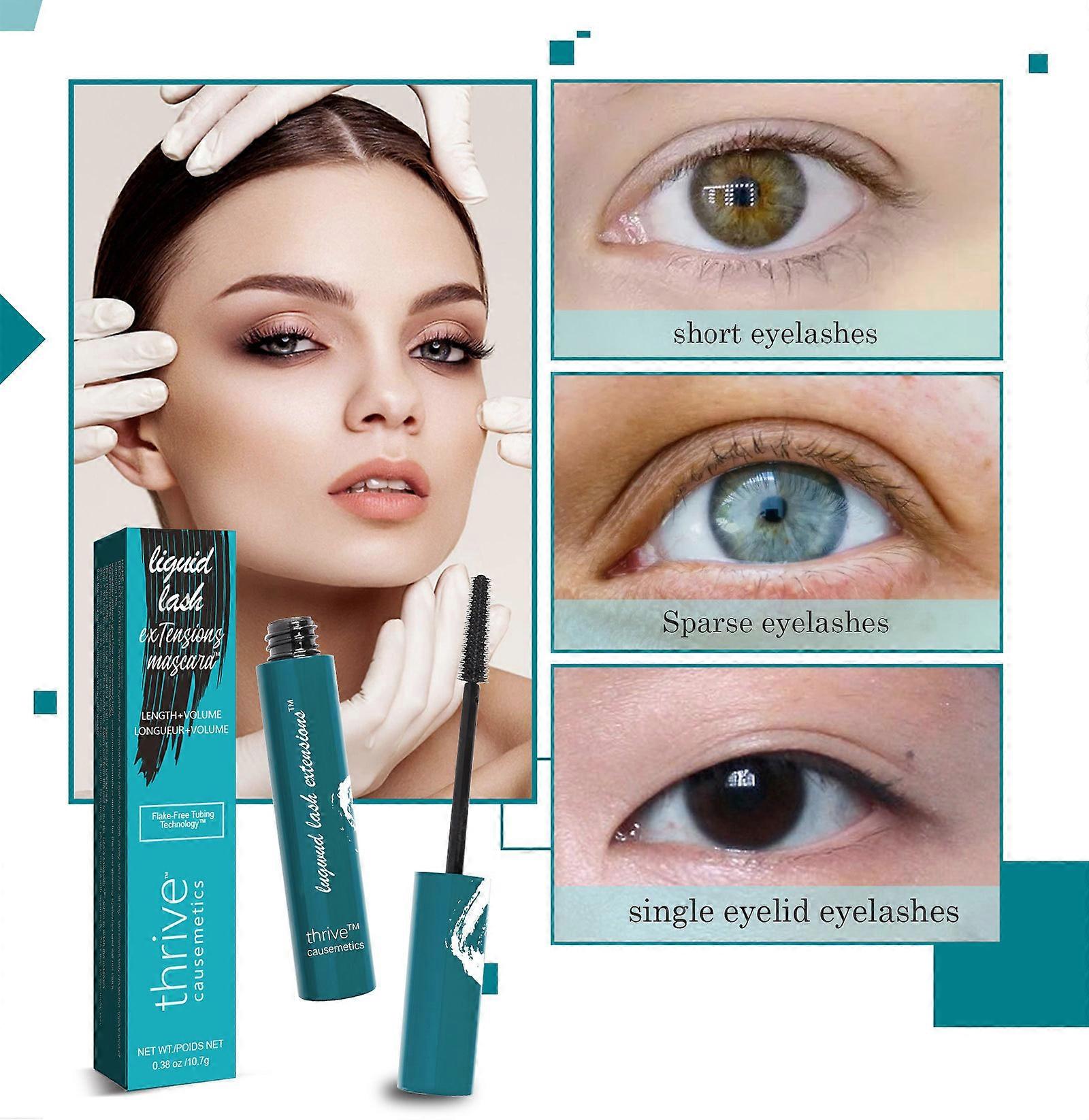 10.7g Thick Black Thrive Causemetics Liquid Lash Extensions Mascara