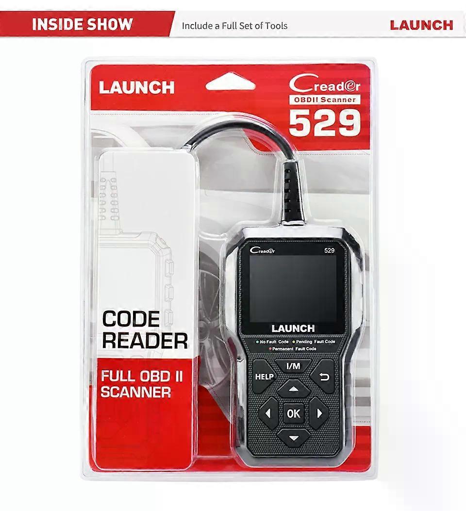 New launch Creader 529 OBD2 Scanner Code Reader CR529 Automotive Diagnostic Tool OBDII Code Reader Fault Code Read OBD2 Scan DIY