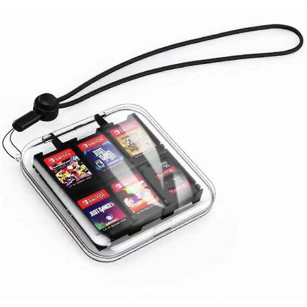 Storage box compatible with Switch games - Transparent