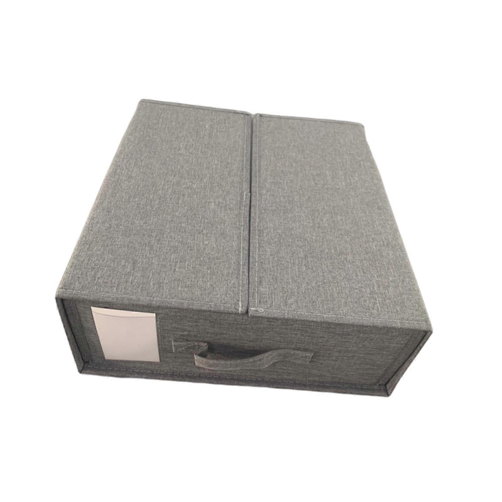 Bed Sheet Set Organizer Foldable for Quilt Cover, Queen or King Sheets