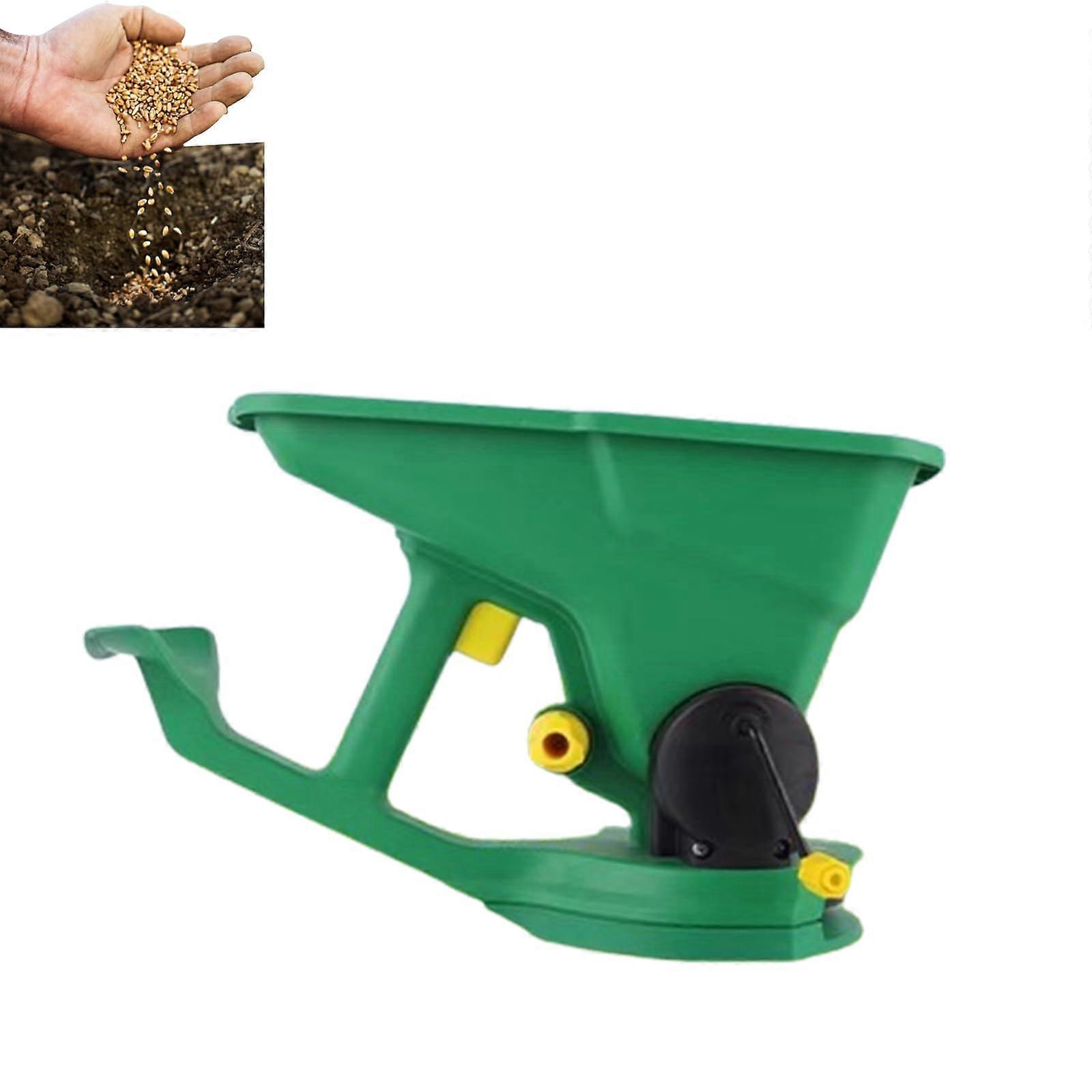 Grass Seed Spreader, Fertilizer Spreader, Handheld Power Spreader, 1.5L Hand Held Seed Spreader