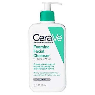 CeraVe 泡沫洁面乳 适合中性至油性皮肤 12oz / 355ml